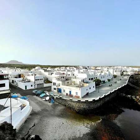 شقة Jameos Con Wifi, Terraza Y Vistas Al Mar En Punta Mujeres