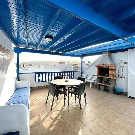 Jameos Con Wifi, Terraza Y Vistas Al Mar En * Punta Mujeres